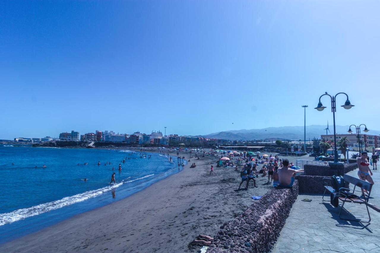 Melenara Beach Avenue Apt Shared Terrace Экстерьер фото