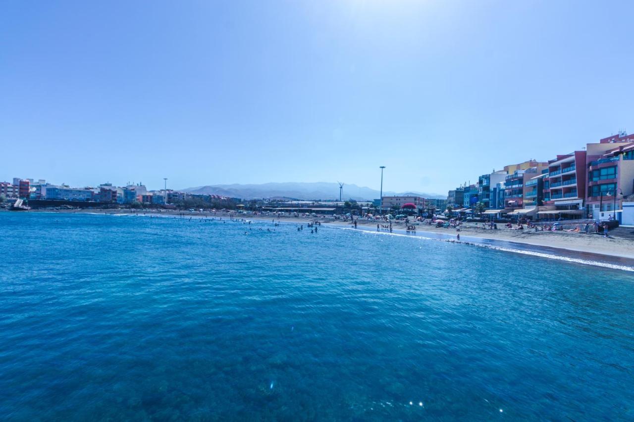 Melenara Beach Avenue Apt Shared Terrace Экстерьер фото