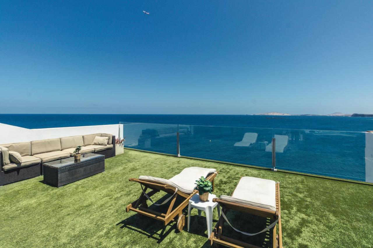 Melenara Beach Avenue Apt Shared Terrace Экстерьер фото